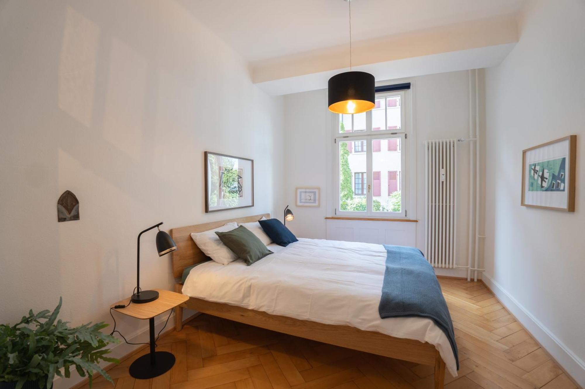 Charmante Altbauwohnung Am Rhein Basel Exterior photo