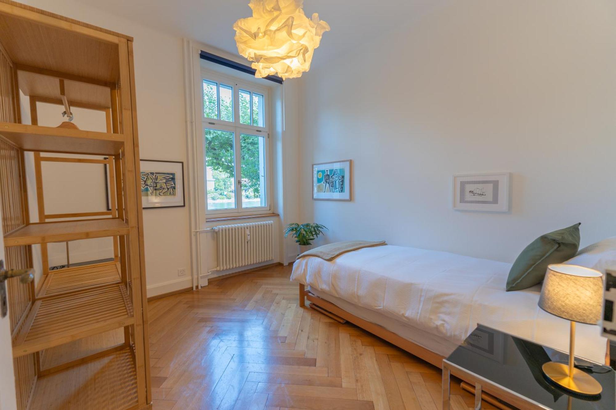 Charmante Altbauwohnung Am Rhein Basel Exterior photo